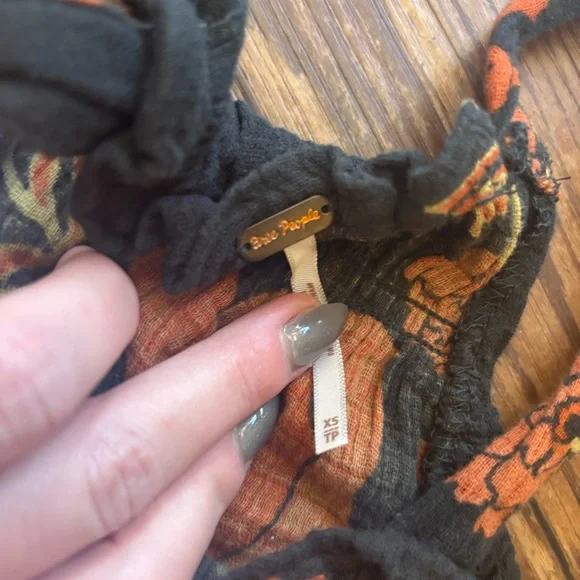 NWT Free People Fleur Printed Tunic - Picture 4 of 9